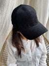 Casquette velours côtelé